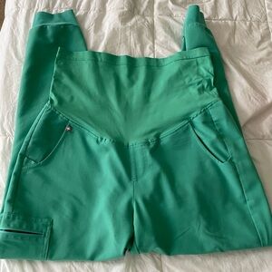Figs Zamora Maternity Jogger Scrub surgical green OLD STYLE TWO (2) PAIRS
